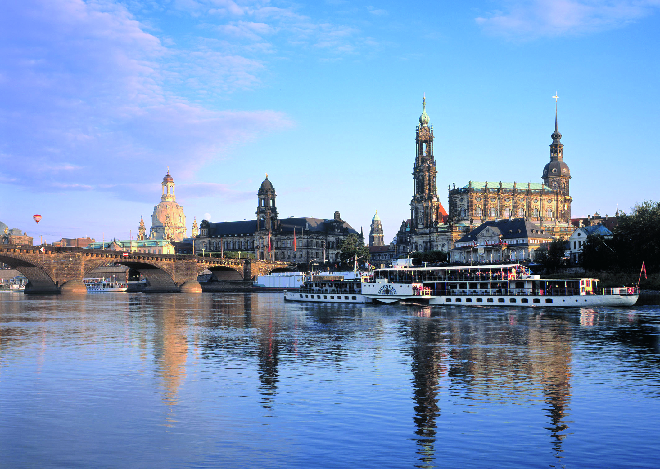 Dresden Altstadt Silhouette