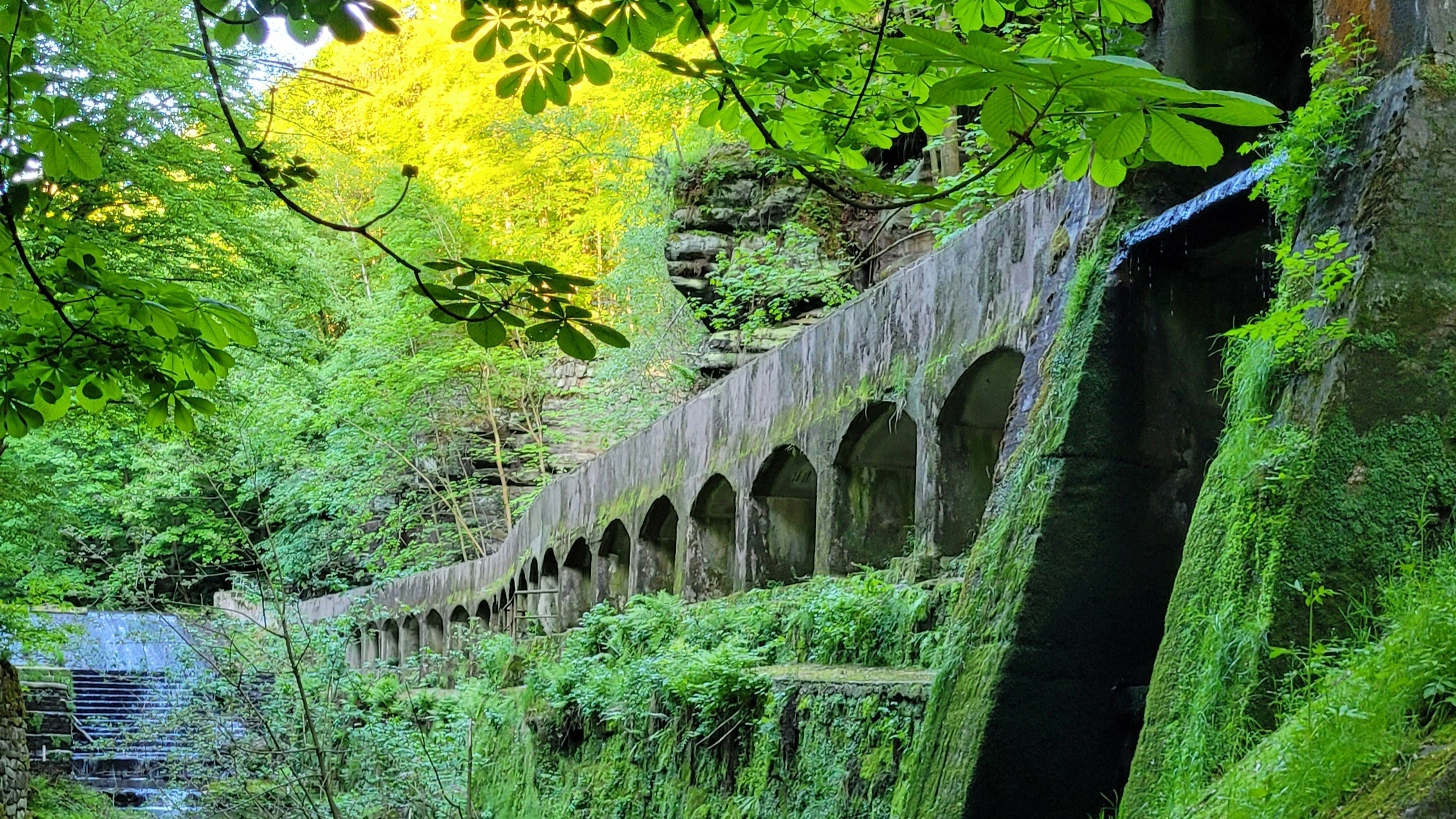 Wanderung vom Liebethaler Grund zum alten Wasserkraftwerk Lohmen Sächsiche Schweiz
