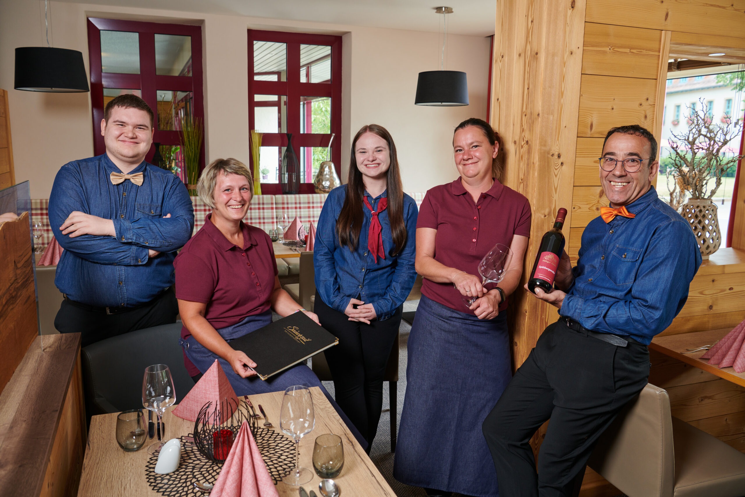 Das Serviceteam im Parkhotel Neustadt